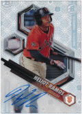 Heliot Ramos MLB 2018 Bowman High Tek Prospects Signature Auto