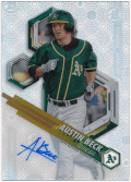 Austin Beck MLB 2018 Bowman High Tek Prospects Signature Auto