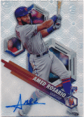 Amed Rosario MLB 2018 Bowman High Tek RC Signature Auto