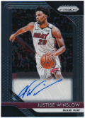Justise Winslow NBA 18-19 Panini Prizm Signature Auto