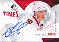 Jonathan Toews NHL 09-10 UD SP Authentic Sign of the Times Signature Auto