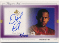 David Boston NFL 1999 UD SP Authentic RC Player's Ink Signature Auto 8/100