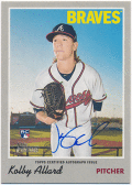 Kolby Allard MLB 2019 Topps Heritage RC Real One Signature Auto