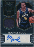 Rodney Hood NBA 14-15 Panini Select RC Signature Jersey Auto 026/199