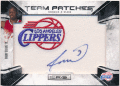Al-Farouq Aminu NBA 10-11 Panini Rookies & Stars RC Team Patches Auto 402/499