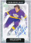 Dave Hutchison NHL 18-19 UD Chronology Signature Auto