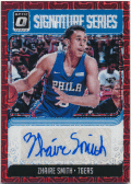 Zhaire Smith NBA 18-19 Panini Donruss Optic Choice RC Signature Auto