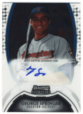 George Springer MLB 2011 Bowman Sterling Prospect Auto
