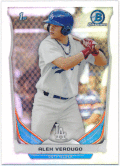 Alex Verdugo MLB 2014 Bowman Chrome 1st Bowman Refractor