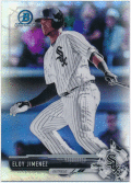 Eloy Jimenez MLB 2017 Bowman Chrome Refractor