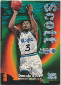 Dennis Scott NBA 97-98 Skybox Z-Force Rave Parallel 187/399