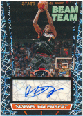 Samuel Dalembert NBA 07-08 Topps Stadium Club Beam Team Signature Auto