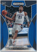 八村塁 NBA 2019 Panini Prizm Draft Picks Prizm RC Blue Refractor Rui Hachimura
