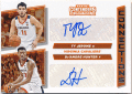 De'Andre Hunter / Ty Jerome NBA 2019 Panini Contenders Draft Picks Connections Dual Auto