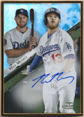 Max Muncy MLB 2019 Topps Gold Label Framed Signature Auto