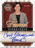 Carol Blazejowski NBA 09-10 Panini Basketball Hall of Fame Framed Signatures Auto 222/899