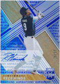 Rece Hinds 2019 Panini Elite Extra Edition Aspirations Signature Auto 25/50