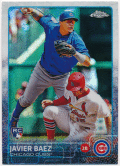 Javier Baez MLB 2015 Topps Chrome RC Refractor