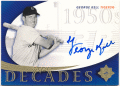 故 George Kell MLB 2005 UD Ultimate Signature Decades Auto