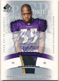 Terrell Suggs NFL 2003 UD SP Authentic RC Signature Patch Auto 245/250