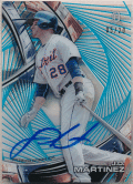 J.D. Martinez MLB 2016 Topps High Tek Sky Rainbow Signature Auto 05/20 Asia Only Parallel