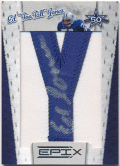 Ed Too Tall Jones NFL 2010 Panini Epix Dallas Cowboys Lettermen Signature Auto 55/70
