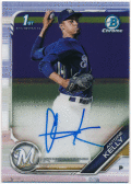 Antoine Kelly MLB 2019 Bowman Chrome 1st Bowman Signature Auto