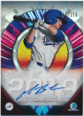 Michael Busch MLB 2019 Bowman Chrome Class of 2019 Refractor Signature Auto 018/150