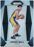Lonzo Ball NBA 2017-18 Panini Prizm RC Silver Refractor
