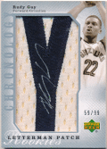 Rudy Gay NBA 2006-07 Upper Deck Chronology RC Signatures Auto 59/99