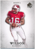 Russell Wilson 2012 Upper Deck SP Authentic RC #87 Rookie Card