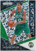 Jayson Tatum NBA 2017-18 Panini Prizm Fast Break RC Emergent Refractor