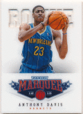 Anthony Davis NBA 2012-13 Panini Marquee RC #462 Rookie Card