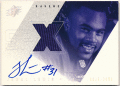 Jamal Lewis NFL 2000 Upper Deck SPx RC Signature Jersey Auto 0616/2000