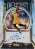 Donovan Mitchell NBA 2019-20 Panini Select In Flight Prizm Signature Auto 19/99