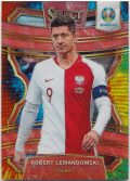 Robert Lewandowski Soccer 2020 Panini Select UEFA Euro Tie-Dye Prizm 22/25