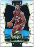 Ben Simmons NBA 2016-17 Panini Select RC Silver Prizm