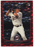 Joe Benson MLB 2012 Bowman RC Red Ice 01/25