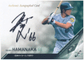 濱中治 BBM 2020 Fusion フュージョン 直筆サインカード 44/90 Auto Osamu Hamanaka