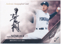 野村弘樹 BBM 2020 Fusion フュージョン 直筆サインカード 40/89 Auto Hiroki Nomura