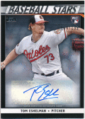 Tom Eshelman MLB 2020 Topps Update Baseball Stars RC Signature Auto 064/199