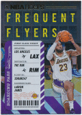 LeBron James NBA 2020-21 Panini Hoops Frequent Flyers Holo Parallel