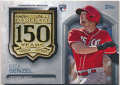 Nick Senzel MLB 2019 Topps Update Series RC 150th Anniversary Commemorative Medallion