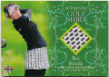 北田瑠衣 BBM 2011 女子ゴルフ Fairy on the Fairway Authentic Golf Shirt シャツカード 038/200 Rui Kitada