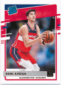 Deni Avdija NBA 2020-21 Panini Donruss RC #205 Rookie Card