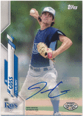 JJ Goss MLB 2020 Topps Pro Debut Signature Auto