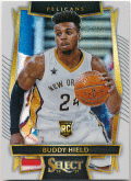 Buddy Hield NBA 2016-17 Panini Select RC White Prizm 065/149