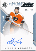 Mikhail Vorobyev NHL 2018-19 Upper Deck SP Authentic RC Future Watch Signature Auto 652/999