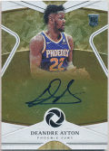 Deandre Ayton NBA 2018-19 Panini Opulence RC Signature Auto 78/99