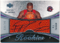 P.J. Tucker NBA 2006-07 Upper Deck Sweet Shot RC Rookie Signature Auto 628/799